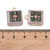 Printed Alloy Pendants PALLOY-P319-07E-06-3