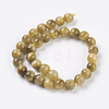 Natural Gold Tiger Eye Beads Strands L-G-C076-4mm-1AA-2