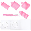 PP Plastic DIY Melty Beads Fuse Beads Tray Sets DIY-WR0005-56-1