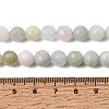 Natural Morganite Beads Strands GG-CBA0166-A01-8mm-5