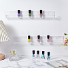 6Pcs Transparent Acrylicc Jewelry Display Stands ODIS-WH0079-092-4