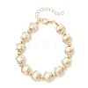 CCB Plastic Beaded Bracelets for Women BJEW-JB13240-01-2
