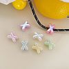 UV Plating Acrylic Alphabet Beads OACR-N163-42X-1