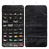 80 Grids Non-Woven Fabric Jewelry Rolls AJEW-WH0816-491-1