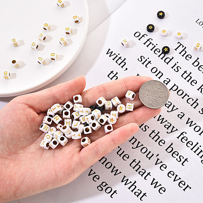 1260Pcs DIY Acrylic Bead Stretch Bracelets Kits for Children's Day DIY-YW0002-31-1