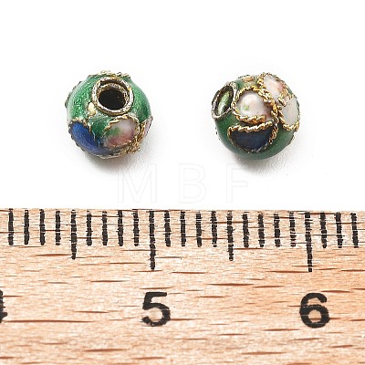 Handmade Cloisonne Beads CLB-O001-M08-02-1