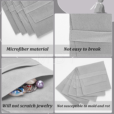 Double-Sided Faux Suede Jewelry Flap Pouches TP-WH0007-09A-1
