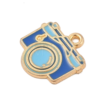 Camping Equipment Series Alloy Enamel Pendants FIND-Z064-04G-1