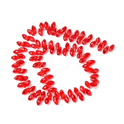 Crystal Glass Beads Strands X-GLAA-D033-35-1