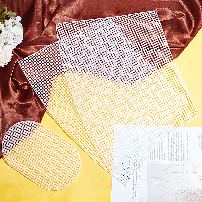 Plastic Mesh Canvas Sheet FIND-WH0420-66A-1