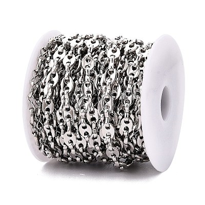 Iron Coffee Bean Link Chains CH-T005-11P-1