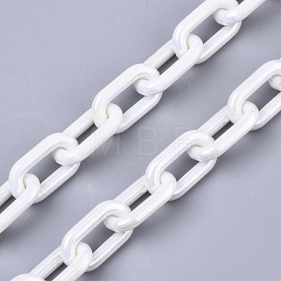 Acrylic Opaque Cable Chains PACR-N009-002J-1