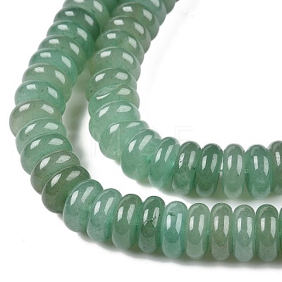 Natural Green Aventurine Beads Strands G-T138-65-1