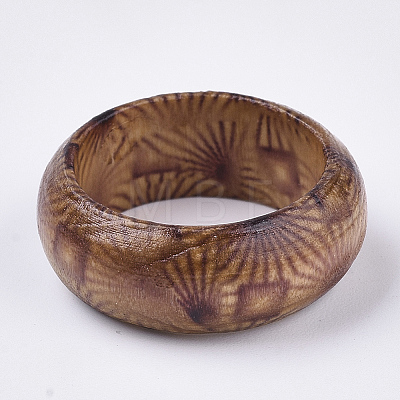 Wood Thumb Rings RJEW-N028-05-M-1