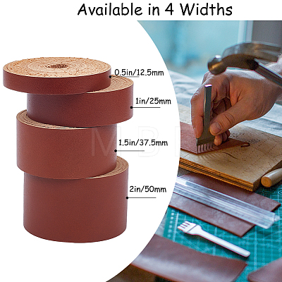 1.6M Flat AB Grade Cowhide Leather Cord AJEW-WH0007-59B-04-1