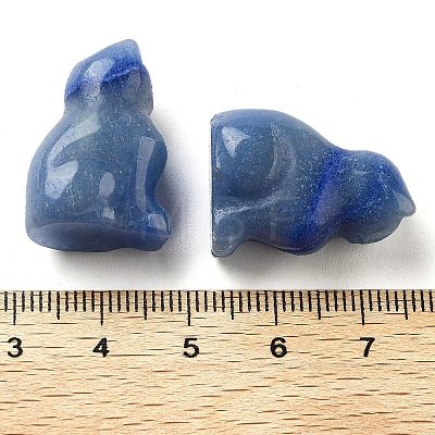 Natural & Synthetic Gemstone Carved Figurines DJEW-L023-B-1