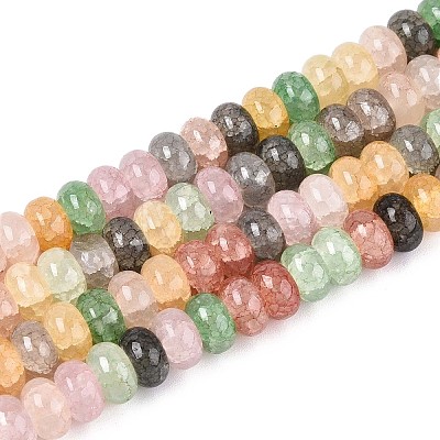 Glass Beads Strands GLAA-N059-5x8mm-09-1