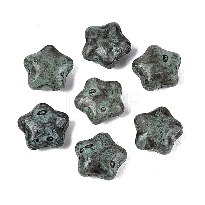 Picasso Opaque Glass Beads SEED-N012-08J-1