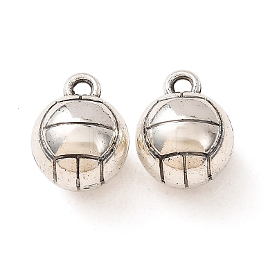 Tibetan Style Alloy Charms AL-CBA5212-15AS-1
