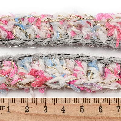 Polyester Crochet Lace Trim OCOR-Q058-21-1
