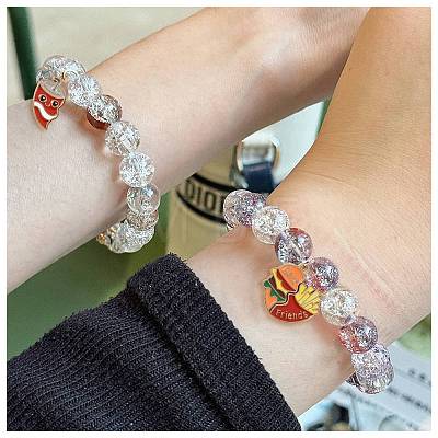 8Bags 2 Styles Alloy Enamel Pendants ENAM-FS0004-40-1
