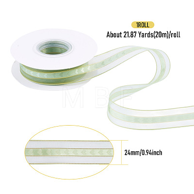 Polyester Lace Ribbon OCOR-TADJ0001-07B-1