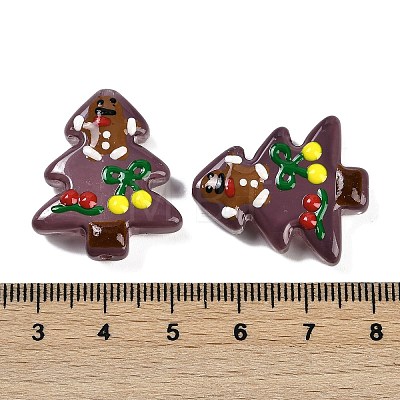 Christmas Theme Handmade Lampwork Beads LAMP-I027-07Q-1