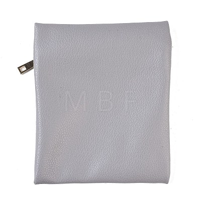 Imitation Leather Jewelry Storage Zipper Bags ABAG-G016-01D-04-1