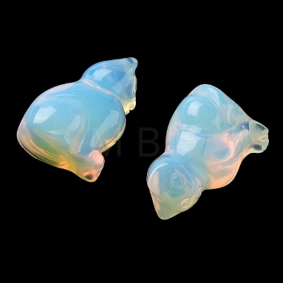 Opalite Carved Figurines DJEW-L023-B21-1