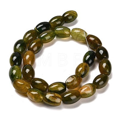 Natural Agate Beads Strands G-B079-E01-01F-1