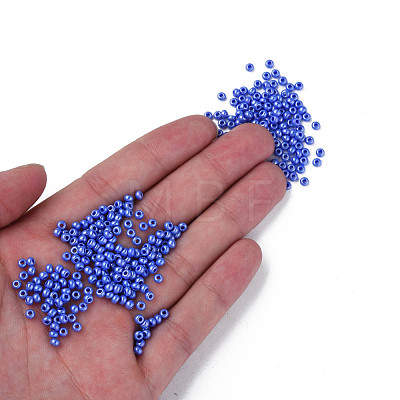 8/0 Czech Opaque Glass Seed Beads SEED-N004-003A-25-1