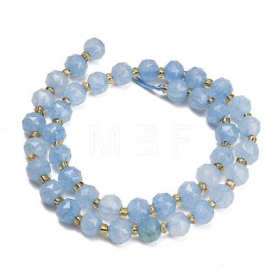 Dyed Imitation Jade Glass Beads Strands GL-Z001-02B-01-1