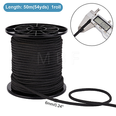 50M Nylon Braided Cords NWIR-WH0020-02B-1