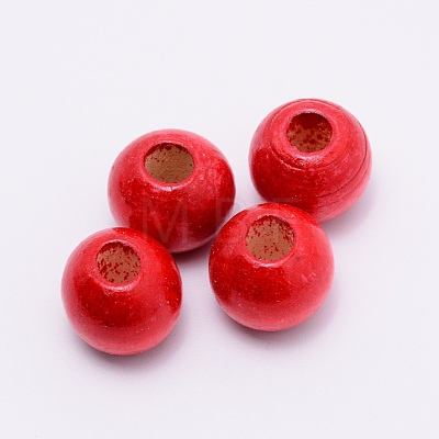 Wooden Beads WOOD-TAC0008-04-1