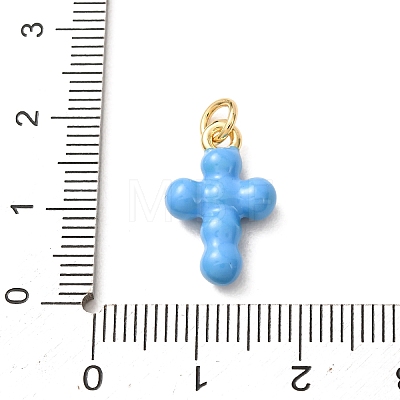 Brass Pendants KK-CBA2F11-16G-04-1