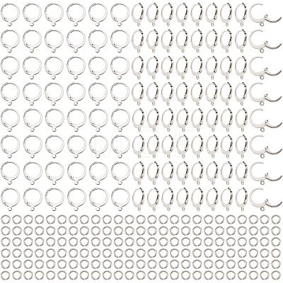  120Pcs 304 Stainless Steel Leverback Earring Findings STAS-NB0001-56-1