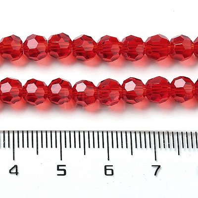 Transparent Glass Beads EGLA-A035-T6mm-D07-1