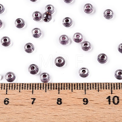 6/0 Transparent Inside Colours Glass Seed Round Beads X1-SEED-N006-004N-1