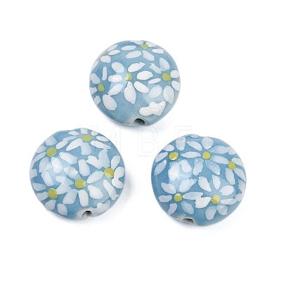 Handmade Porcelain Beads PORC-I029-08B-1