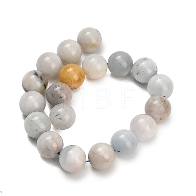 Natural Aquamarine Beads Strands GG-CBA1CAF-A02-10mm-1
