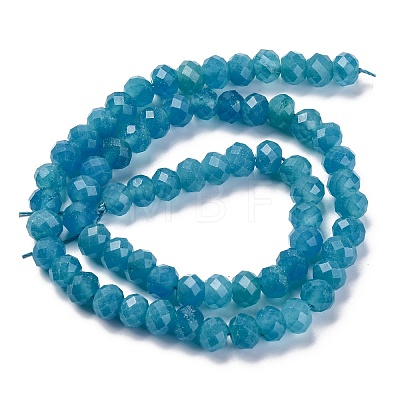 Natural Amazonite Dyed Beads Strands G-K380-A03-01-1