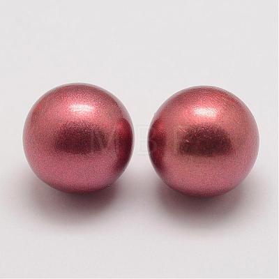 Brass Chime Ball Beads Fit Cage Pendants KK-G298-18mm-M-1