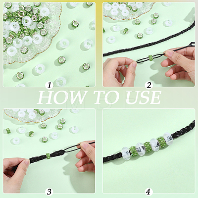 3Pcs Acrylic Hair Pin Bun Maker OHAR-PA0001-01A-1