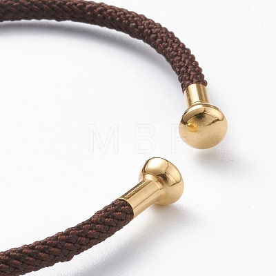 Braided Carbon Steel Wire Bracelet Making MAK-A017-B02-1