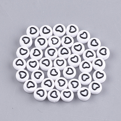 Opaque Acrylic Beads MACR-S273-17-1