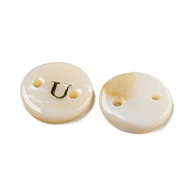 Freshwater Shell Buttons BUTT-Z001-01U-1