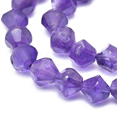 Natural Amethyst Beads Strands G-F715-016-1