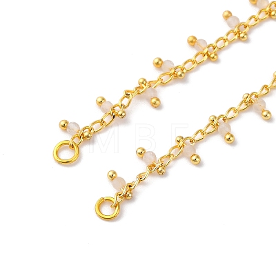 Brass Cable Chain Necklace Making KK-K337-12G-05-1