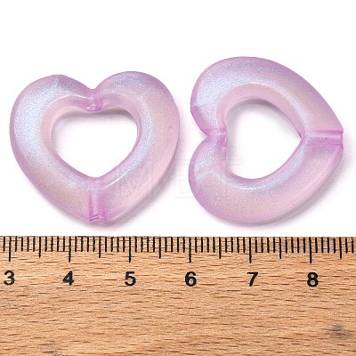 Luminous Transparent Acrylic Beads MACR-D024-19E-1