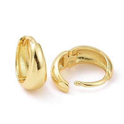 Rack Plating Brass Chunky Hoop Earrings for Women KK-E033-08G-03-1